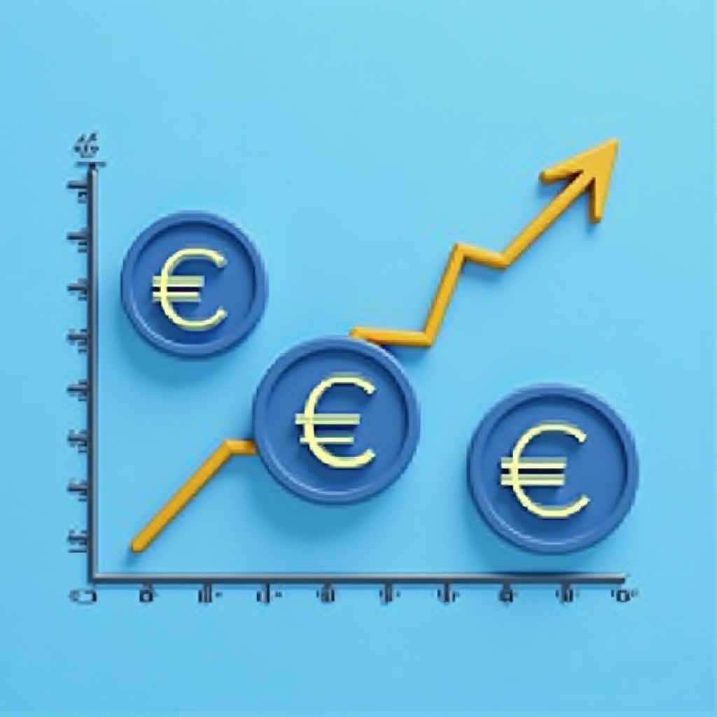 Grafiek van schuldvermindering