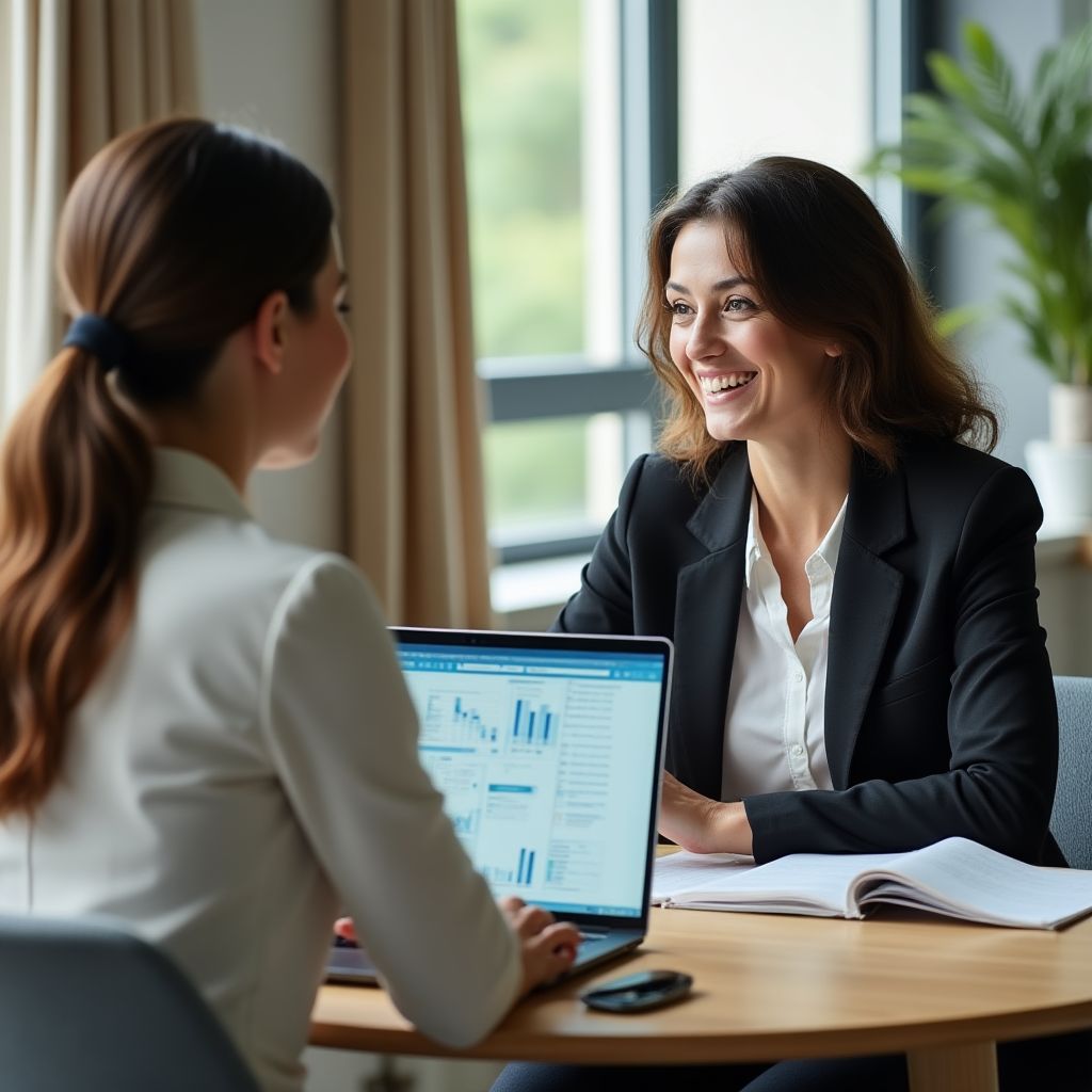 Eén-op-één financiële coaching sessie
