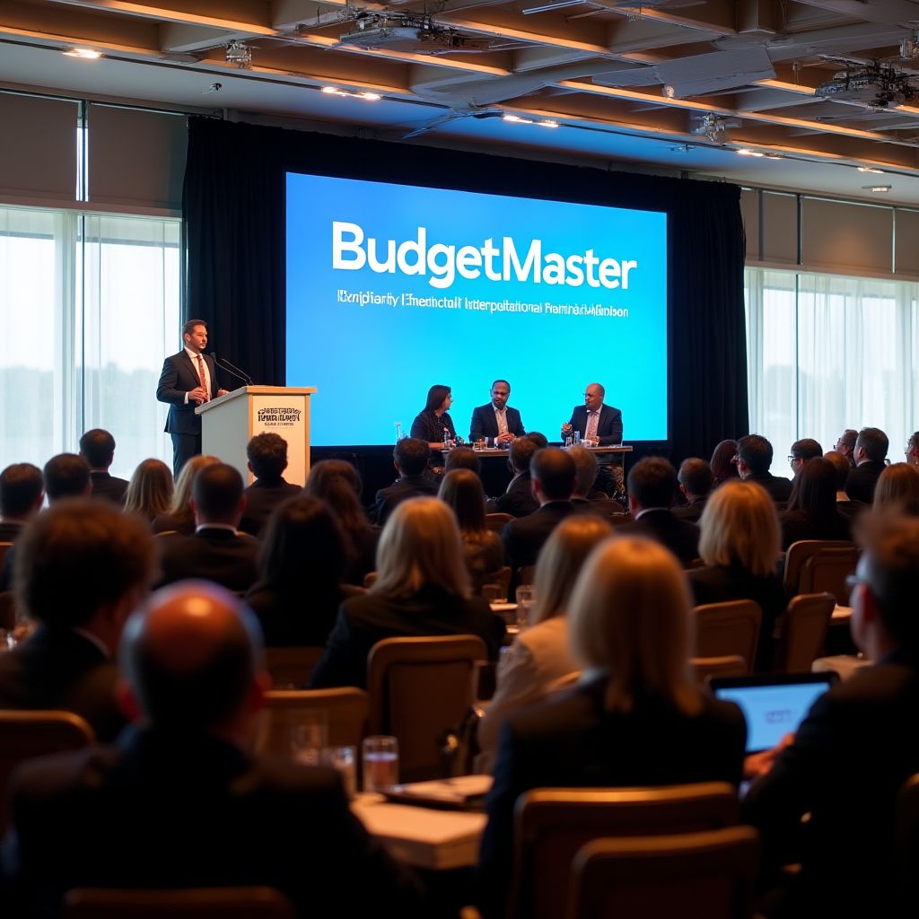 BudgetMaster team tijdens jaarlijkse conferentie