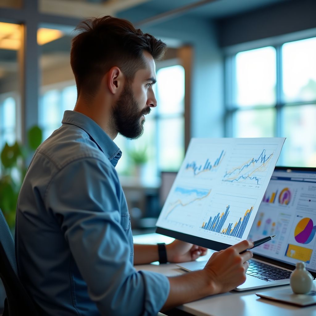 Kleine onderneming met verbeterde cashflow