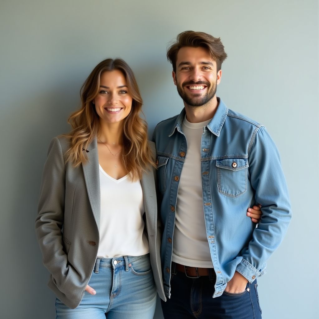 Portret van Kevin en Lisa Willemsen