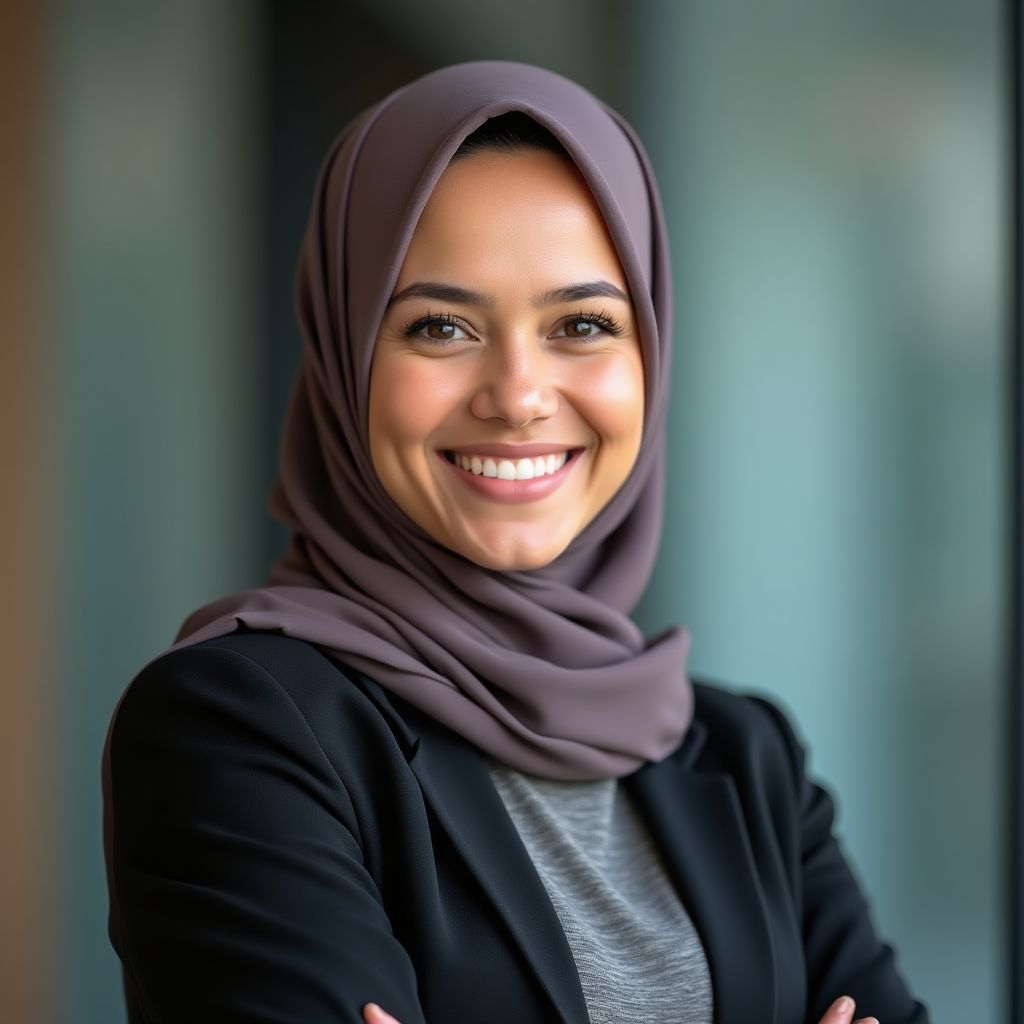 Portret van Fatima El-Amrani, een gemeenschapsmoderator